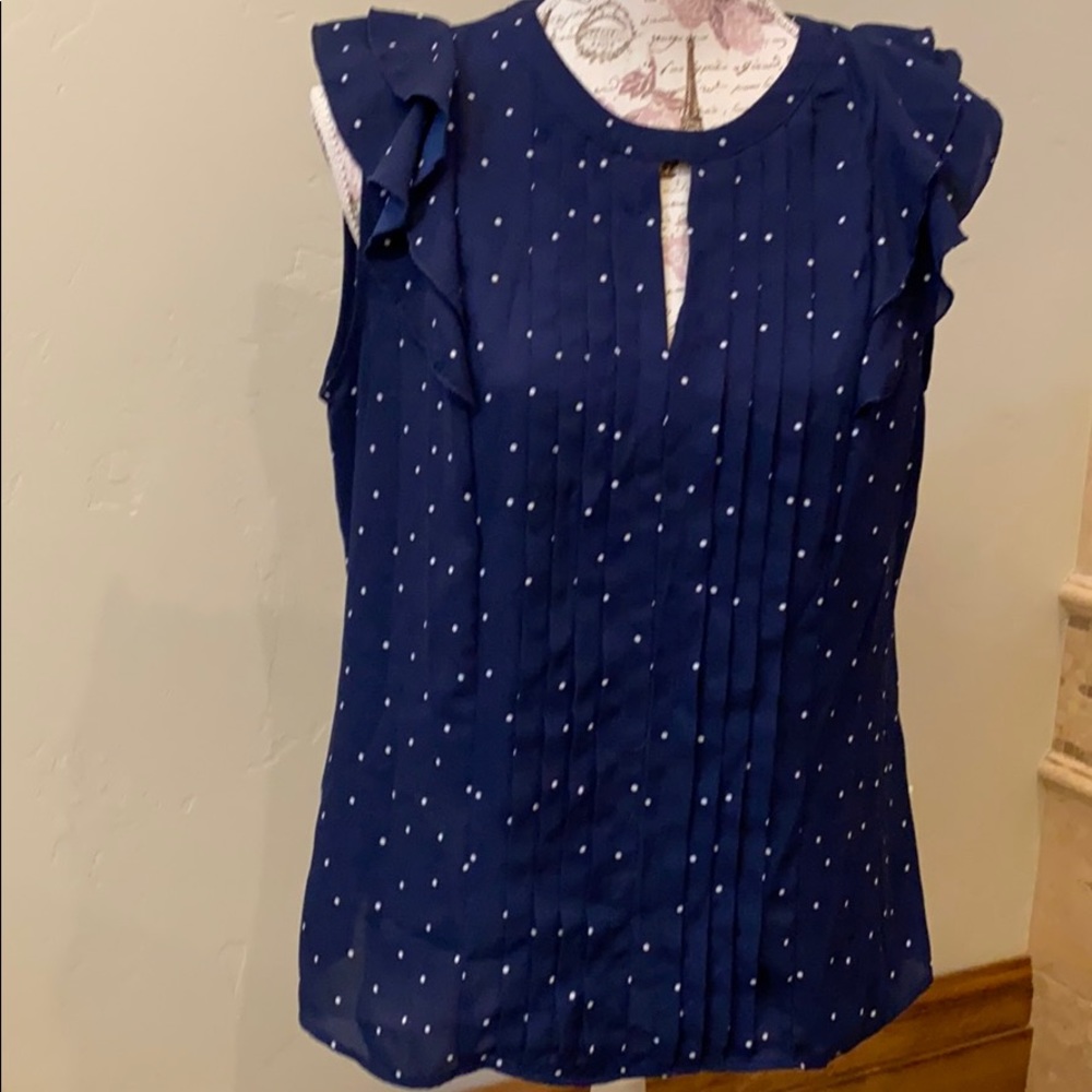 Navy Blouse